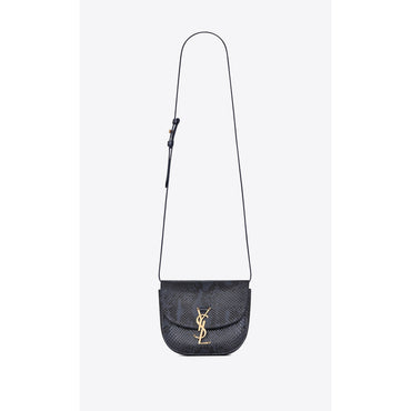 Small Kaia Satchel - Deep Blue