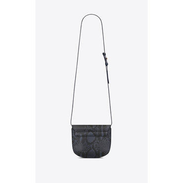 Small Kaia Satchel - Deep Blue