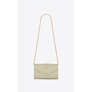 Mini Envelope Chain Bag - Crema Soft