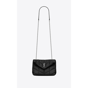 Toy Puffer Chain Bag - Nero