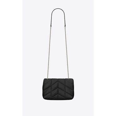 Toy Puffer Chain Bag - Nero