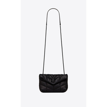 Toy Puffer Chain Bag - Nero
