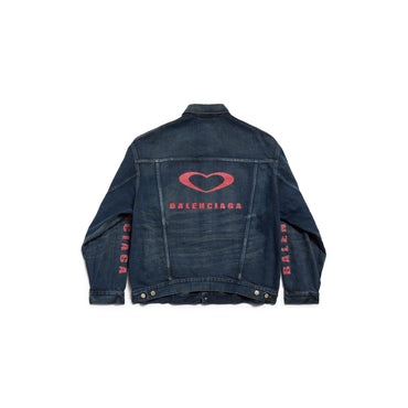 Large Fit Jacket - Dirty Dark Blue