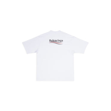 Short Sleevelarge Fit T-Shirt - White/Black