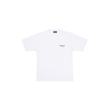 Short Sleevelarge Fit T-Shirt - White/Black