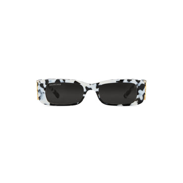 Dynasty Rect 0096S Acetate - White Havana