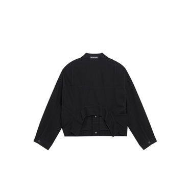 Upside Down Jacket - Pitch Black