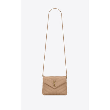 Toy Loulou Strap Bag - Dark Beige