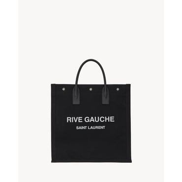 YSL BV N/S RIVE GAU TOIL DIAG - NERO/BIANCO/NERO/NER