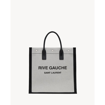 N/S Rive Gauche Tote Bag - Lino Bianco