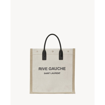 N/S Rive Gauche Tote Bag - Greggio/Natural