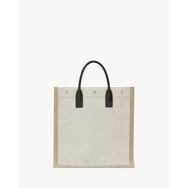 N/S Rive Gauche Tote Bag - Greggio/Natural