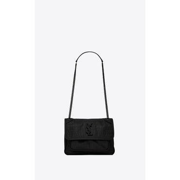 YSL BO MNG NIKI B COCCO PRINT - NERO/NERO