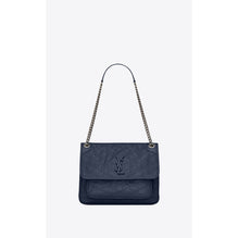 Medium Niki Chain Bag - Deep Marine