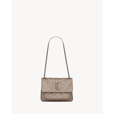 Baby Niki Chain Bag - Greyish Brown