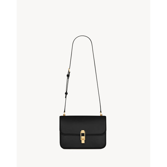 Le Carre Satchel In Box Lux Ip - Black