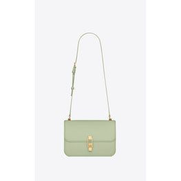 Le Carre Satchel In Box Lux Ip - Vert Opaline