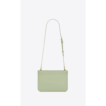 Le Carre Satchel - Vert Opaline