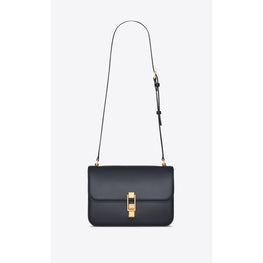 Le Carre Satchel In Box Lux Ip - Deep Marine