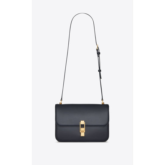 Le Carre Satchel In Box Lux Ip - Deep Marine