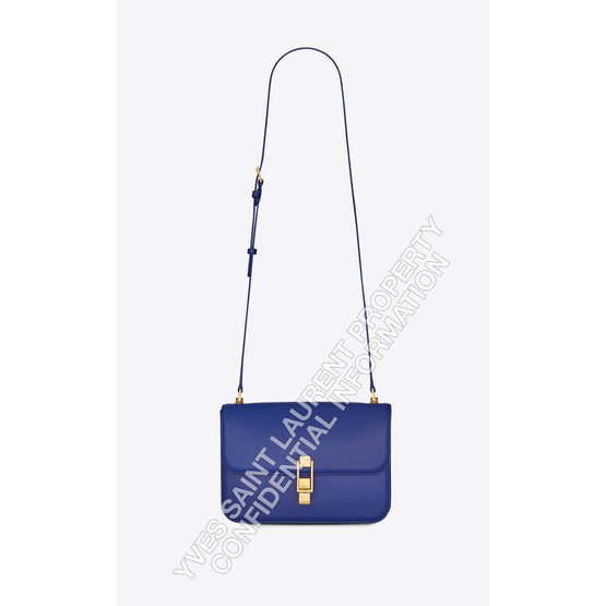 Le Carre Satchel In Box Lux Ip - Saphir Bleu