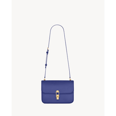 Le Carre Satchel - Saphir Bleu