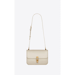 Le Carre Satchel In Box Lux Ip - Crema Soft