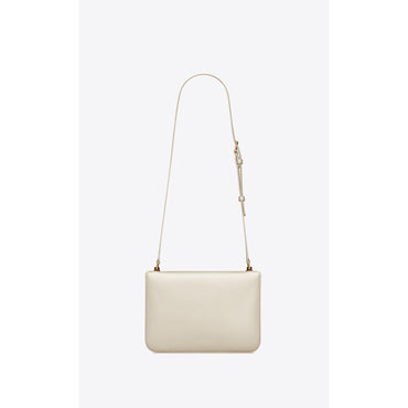 Le Carre Satchel - Crema Soft