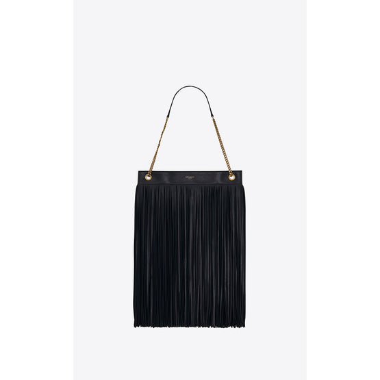 Large Grace Chain Bag - Black