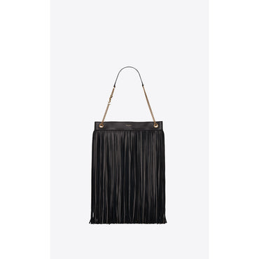 Large Grace Chain Bag - Nero