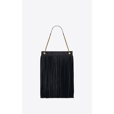 Large Grace Chain Bag - Nero