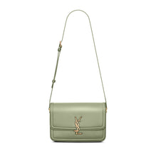 Medium Solferino Satchel - Light Pistache