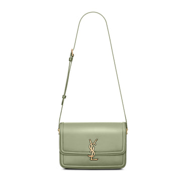 Medium Solferino Satchel - Light Pistache