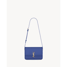 Medium Solferino Satchel - Saphir Bleu
