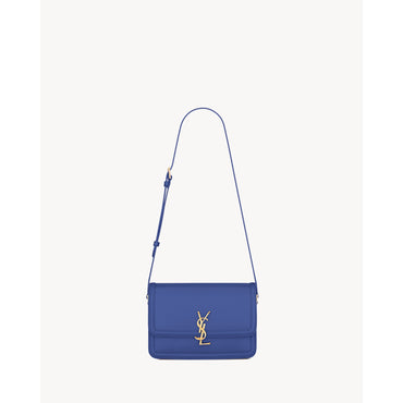 Medium Solferino Satchel - Saphir Bleu