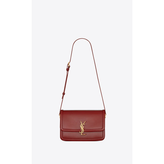 Medium Solferino Satchel In Ultracalf Soft - Opyum Red