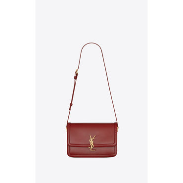 Medium Solferino Satchel - Opyum Red