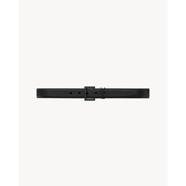 YSL CINTURA BOX LAQUE - NERO/NERO