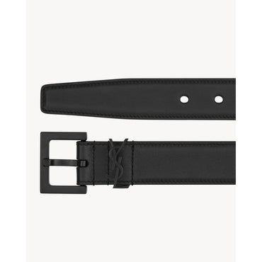 YSL CINTURA BOX LAQUE - NERO/NERO