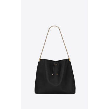 Medium Suzanne Chain Bag - Nero