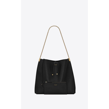 Medium Suzanne Chain Bag - Nero
