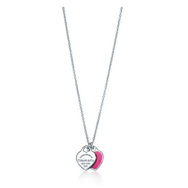 63520578 - SS Hpk Mnrtt 2Hrt Pendant w Chain