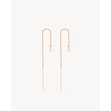 YSL Chain Drop Earrings - Or Rose
