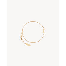 YSL Thin Chain Bracelet - Gold