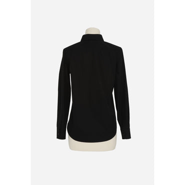 CHEMISE CLASSIQUE POPELINE DE - NERO/NERO