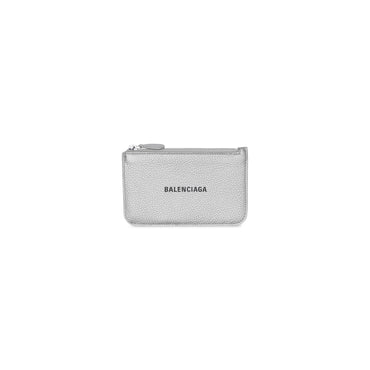 Cash Long Coin & Card Hold Enl - Silver/L Black