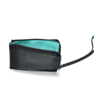 63732303 - Leather Black Coin Pouch