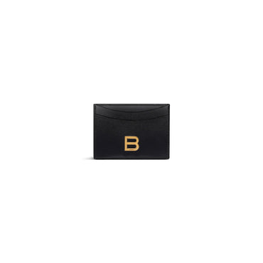Hourglass Card Holder - Black
