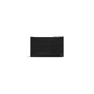 Hour Long Coin & Card Holder - Black