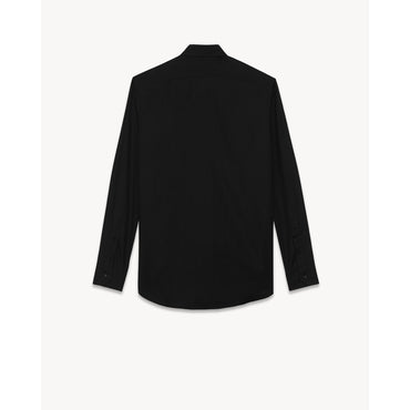 CHEMISE UNIFORME POPELINE ORGA - NERO/NERO